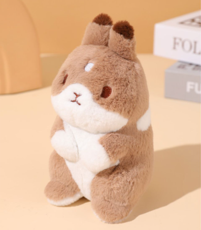 Plush Rabbit Doll Toy Charm Keychain